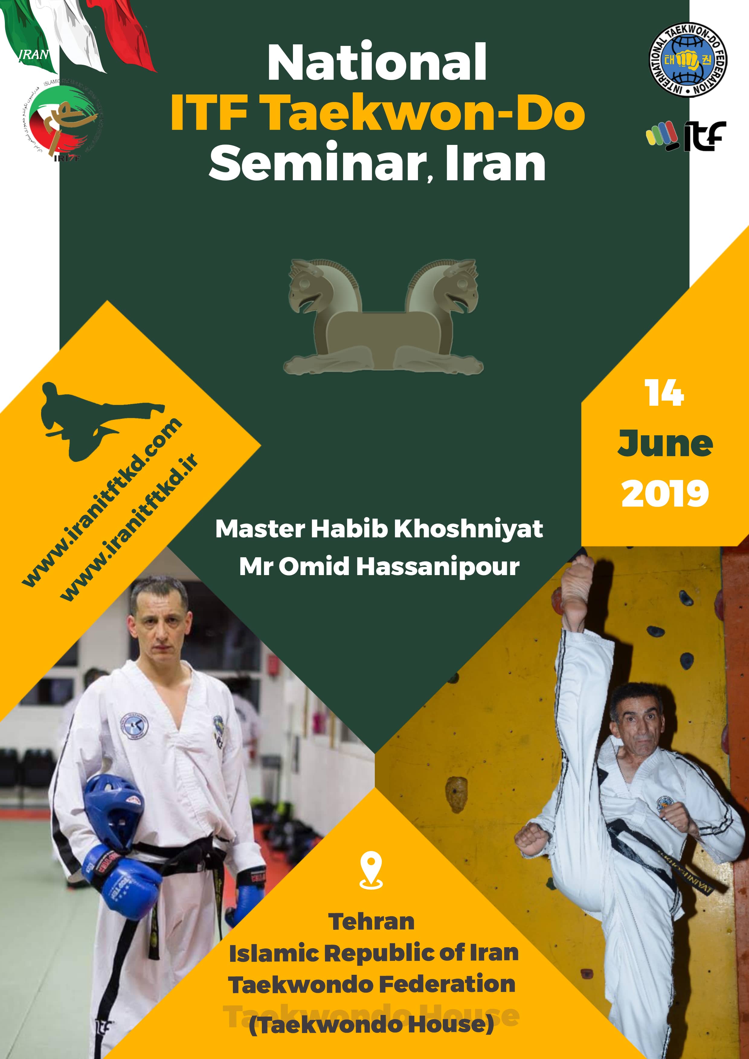 National ITF Taekwon-do Seminar, Tehran