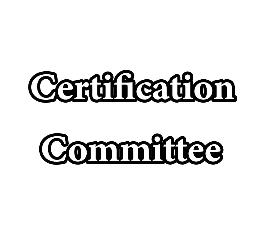 Certification Committee